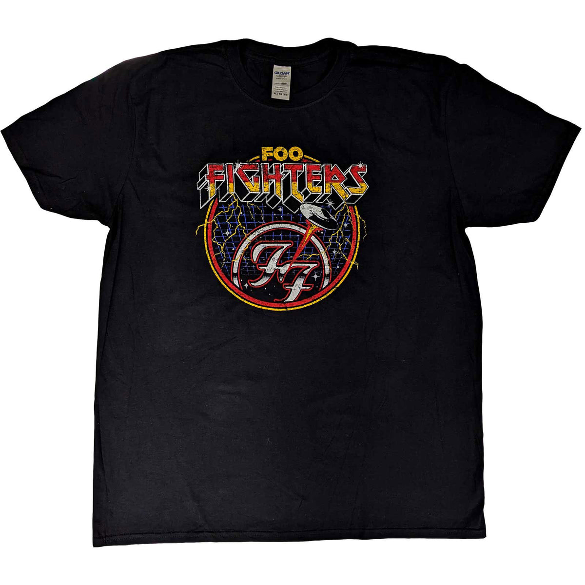 Foo Fighters Ufo Ff Logo T-shirt Front