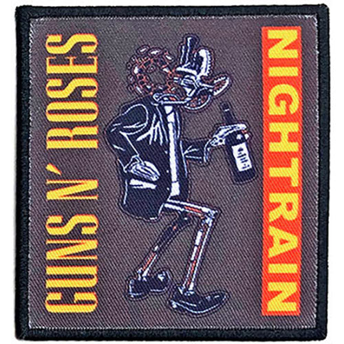 Guns N Roses Nightrain Robot Woven Patch Front