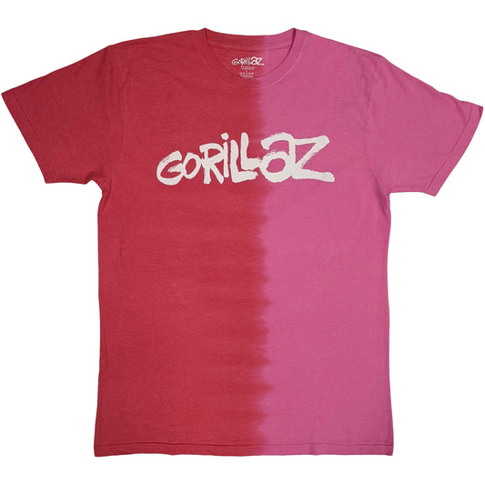 Gorillaz Two-tone Brush Logo T-shirt Front