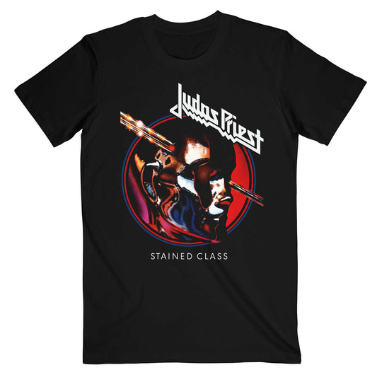 Judas Priest Stained Class Album Circle T-shirt Front