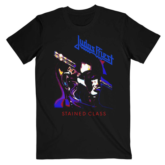 Judas Priest Stained Class Purple Mixer T-shirt Front