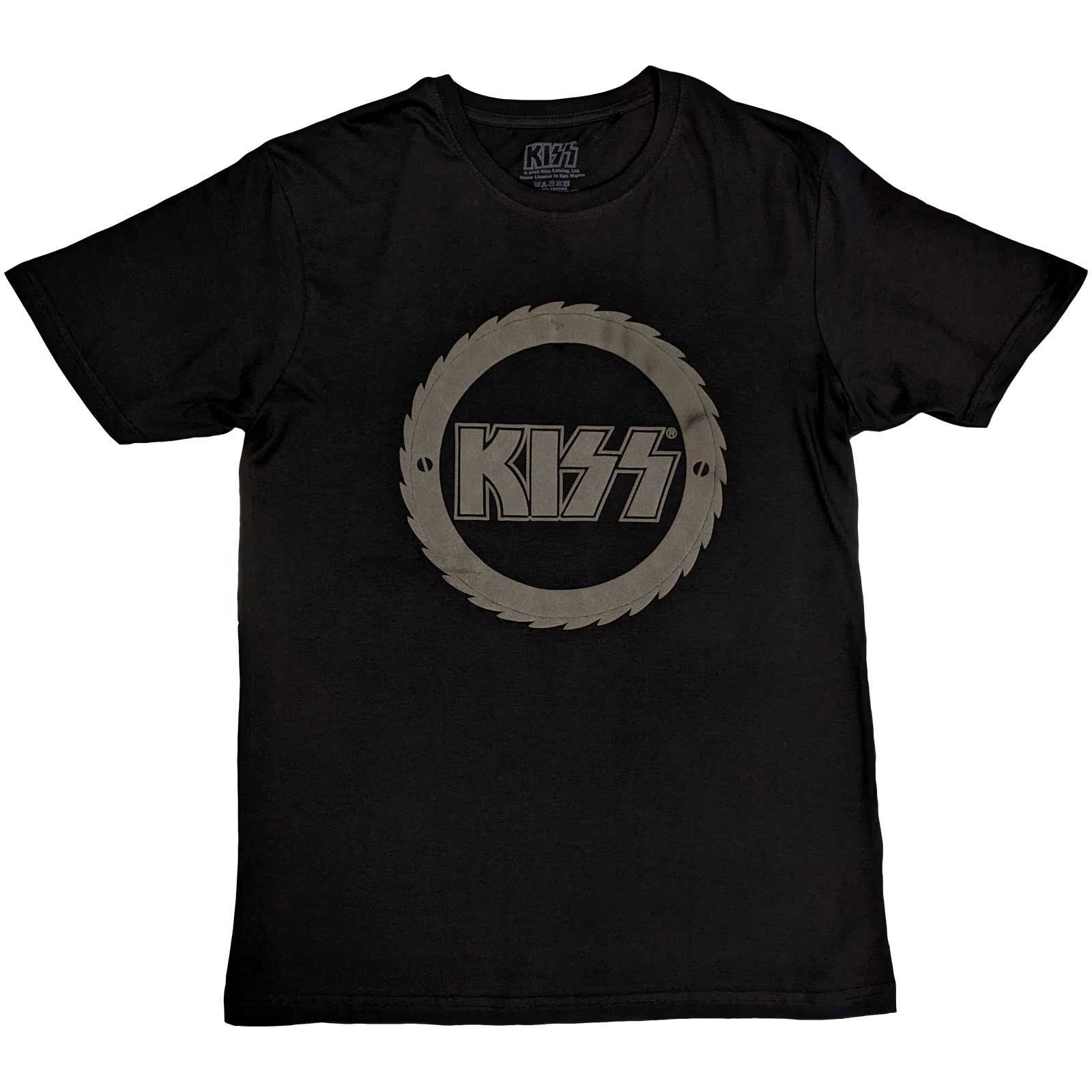 KISS Buzzsaw Logo T-shirt Front