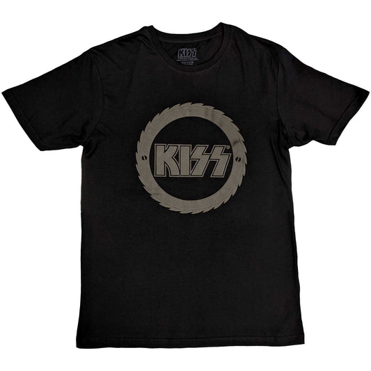KISS Buzzsaw Logo T-shirt Front