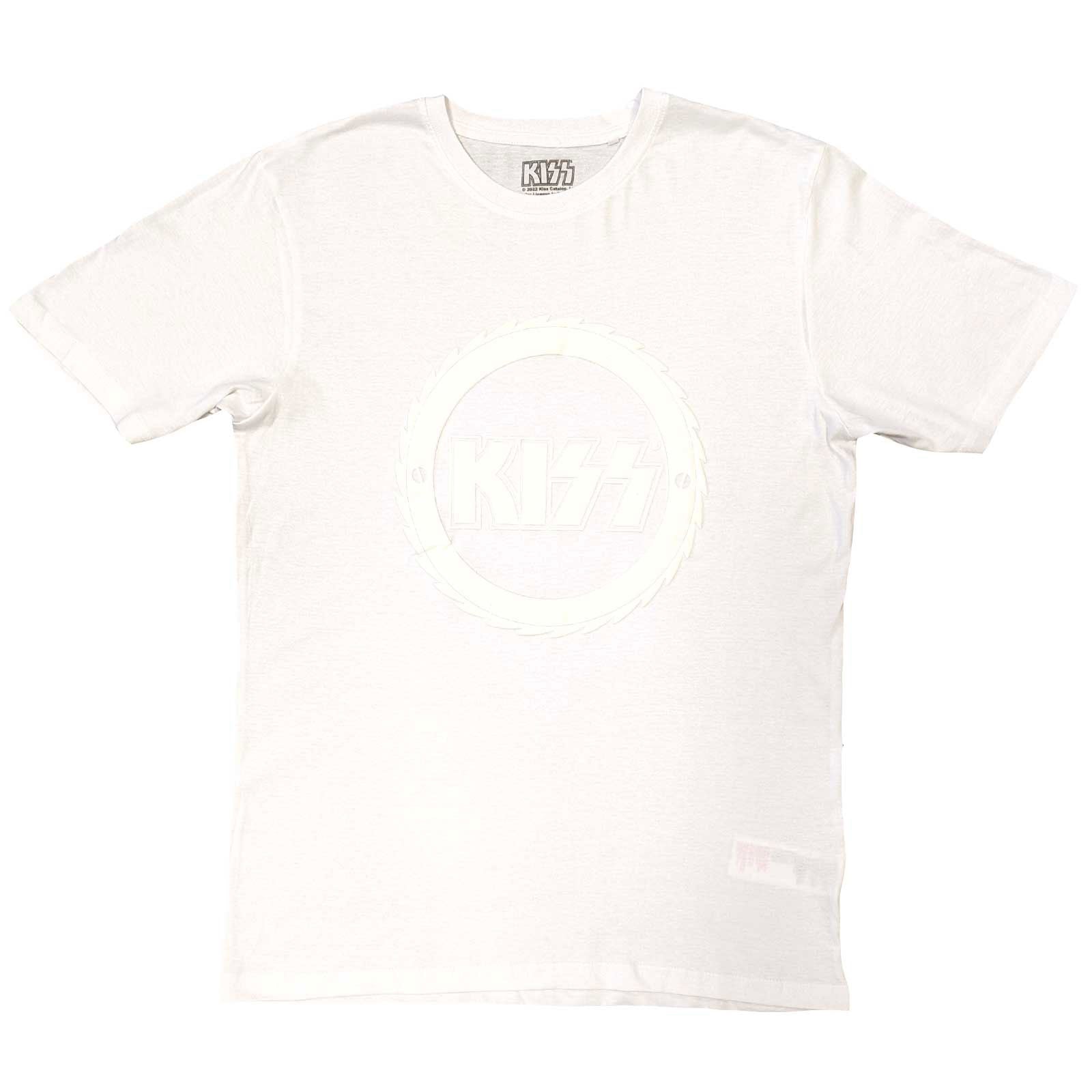 KISS Buzzsaw Logo T-shirt Front