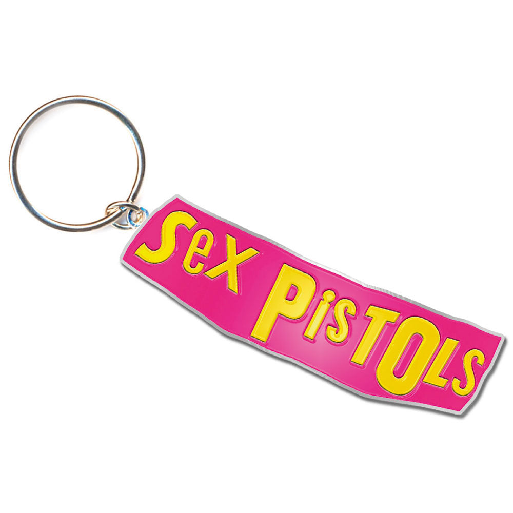 Sex Pistols Logo Metal Key Chain