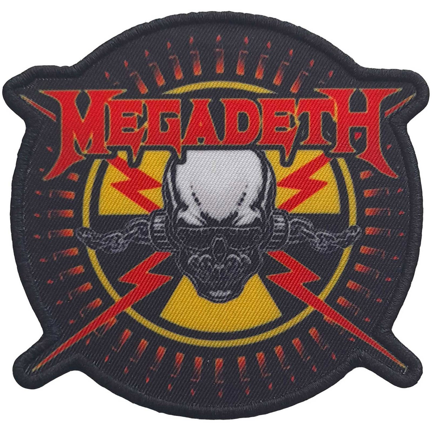 Megadeth Bullets Woven Patch Front