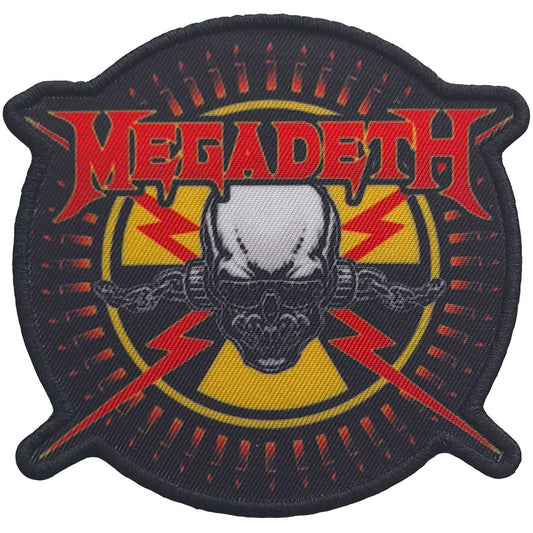 Megadeth Bullets Woven Patch Front