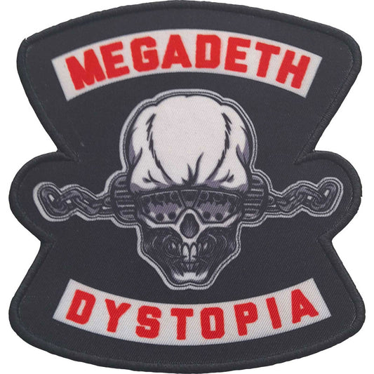 Megadeth Dystopia Woven Patch Front