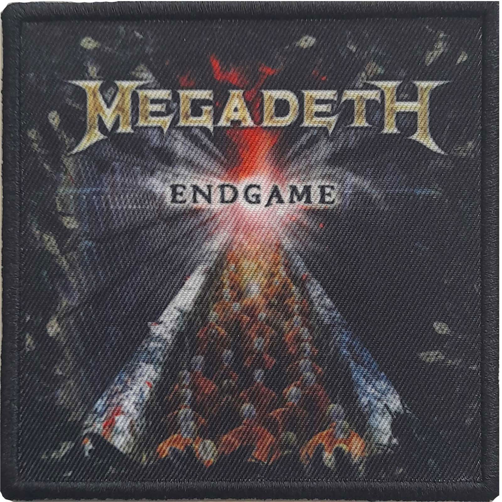 Megadeth End Game Woven Patch Front