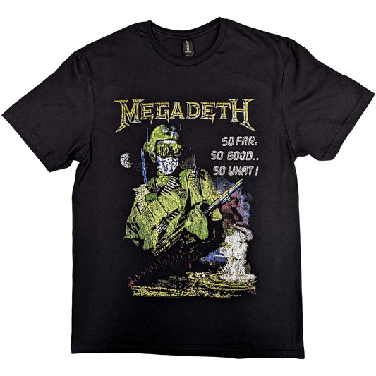 Megadeth Sfsgsw Explosion Vintage T-shirt Front