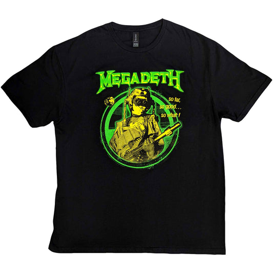 Megadeth Sfsgsw Hi-contrast T-shirt Front