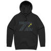 72 Seasons Charred Logo Hooded Sweatshirt