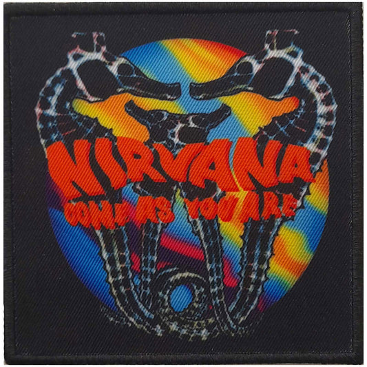 Nirvana Come As You Are Woven Patch Front