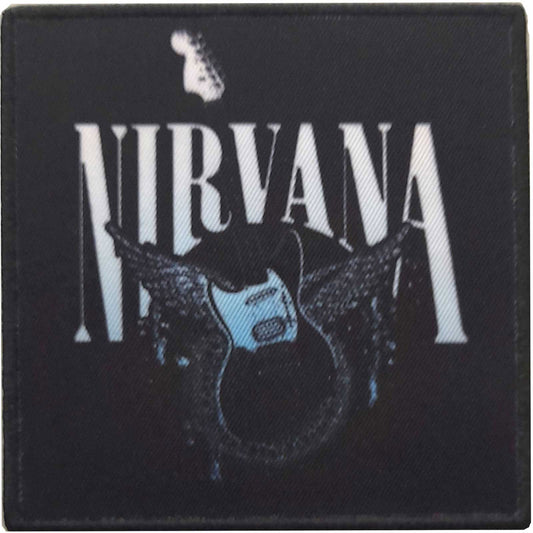 Nirvana Jag-stang Wings Woven Patch Front