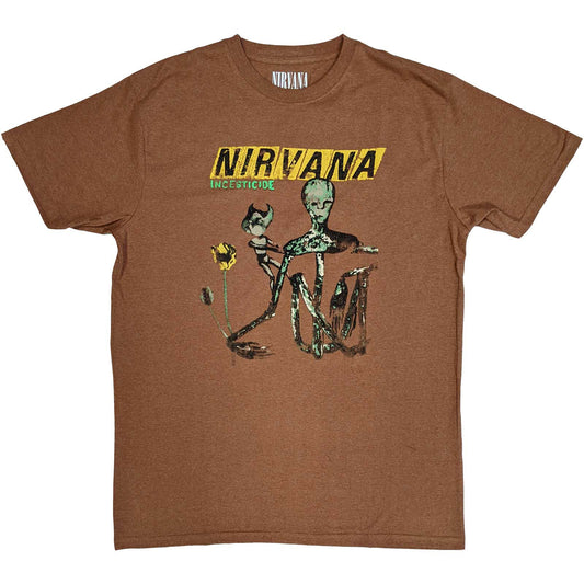 Nirvana Incesticide T-shirt Front