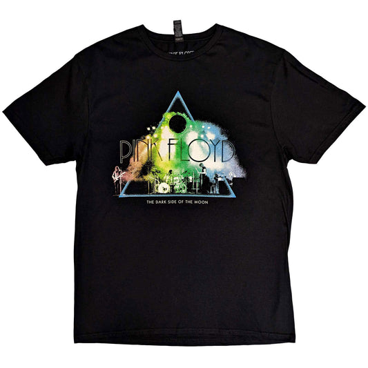Pink Floyd Live Band Rainbow Tone T-shirt Front