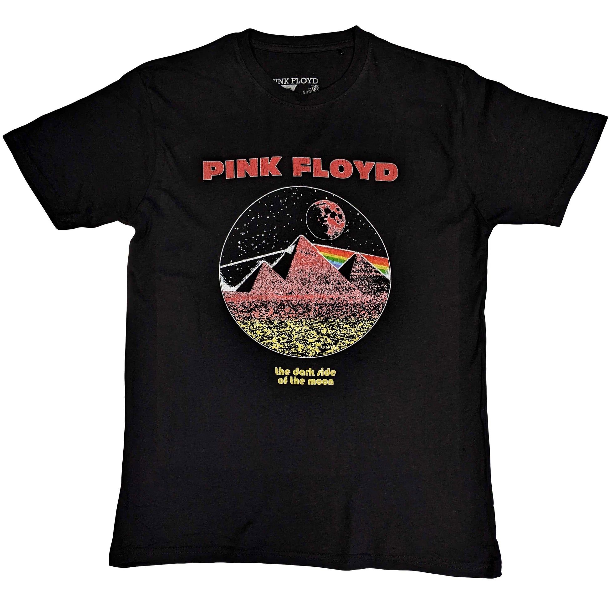 Pink Floyd Vintage Pyramids T-shirt Front