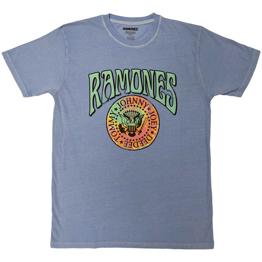 Ramones Crest Psych T-shirt Front