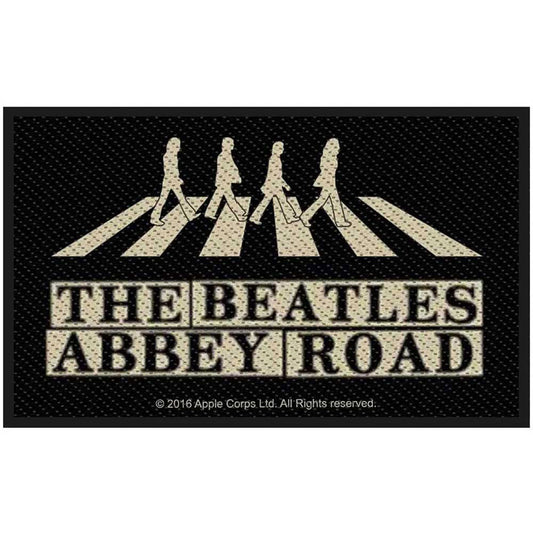 Beatles Abbey Road Crossing Woven Patch Front