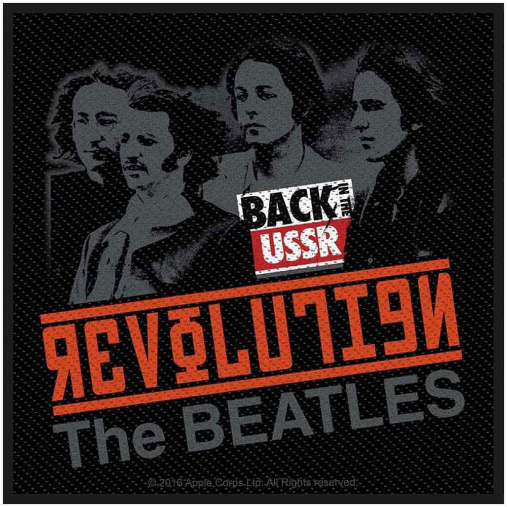 Beatles Revolution Woven Patch Front