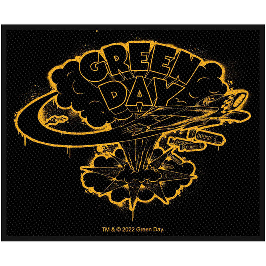 Green Day Dookie Woven Patch Front