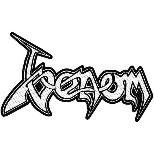 Venom Logo Cut Out Woven Patch Front