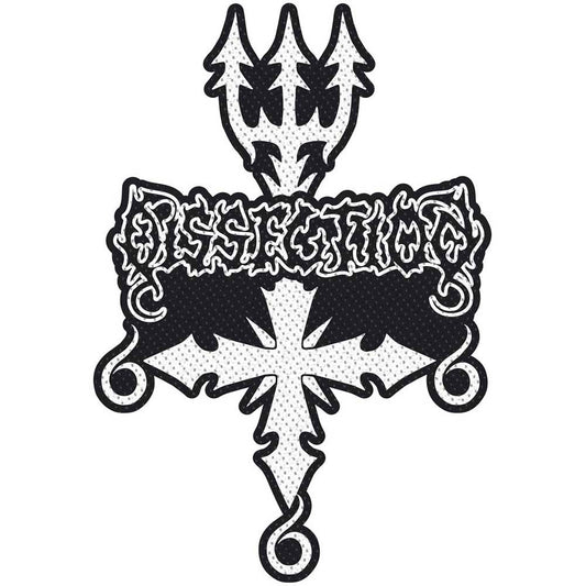 Dissection Logo Cut Out Woven Patch Front