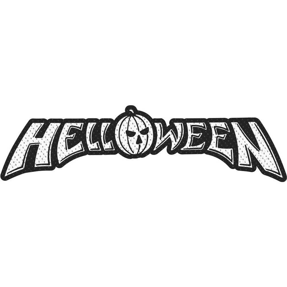 Helloween Logo Cut Out Woven Patch Front
