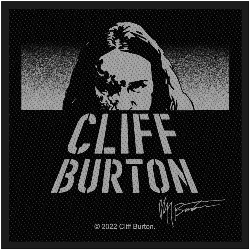 Metallica Dawn Of Cliff Woven Patch Front