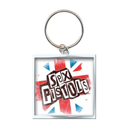 Union Jack Metal Key Chain