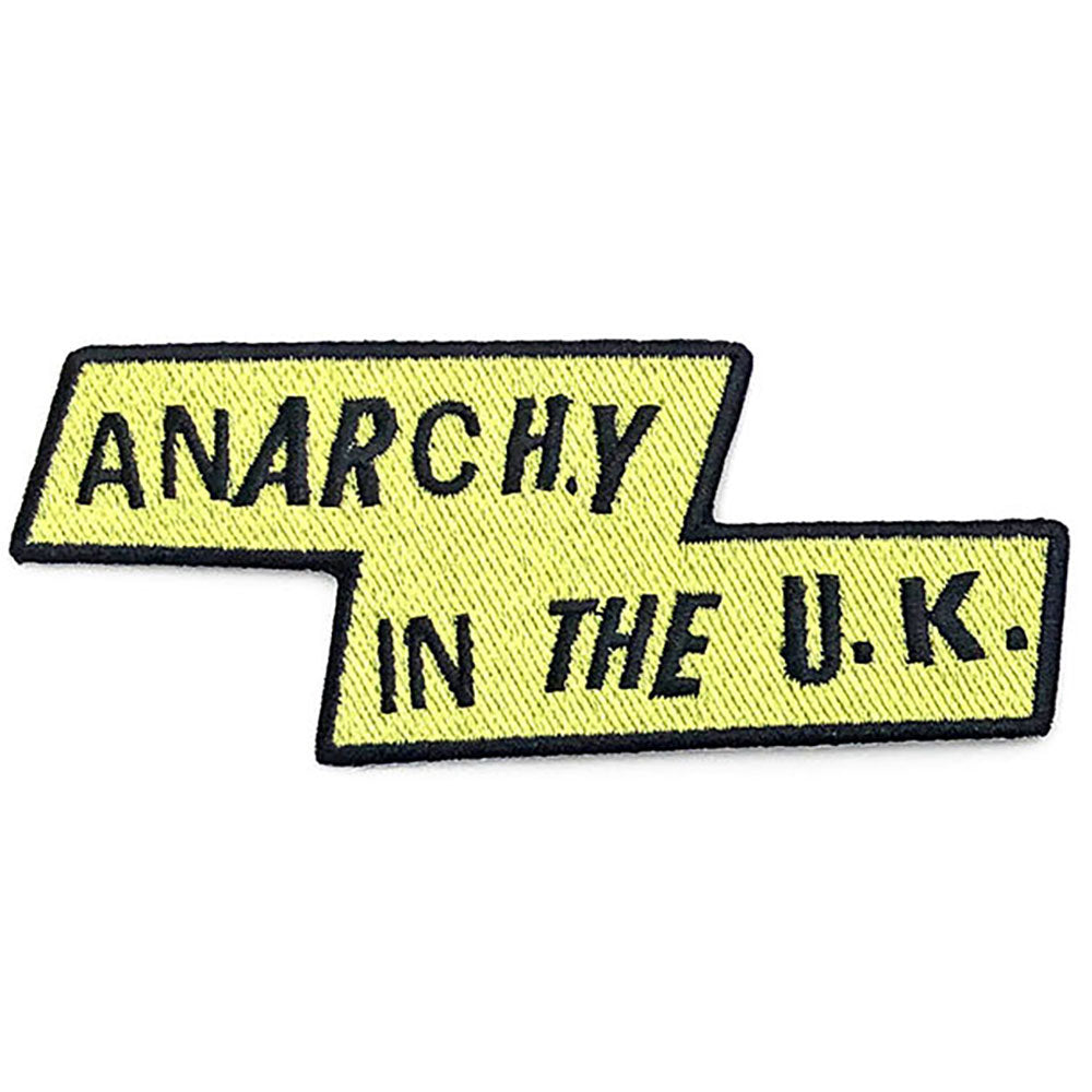 Sex Pistols Anarchy Woven Patch Front