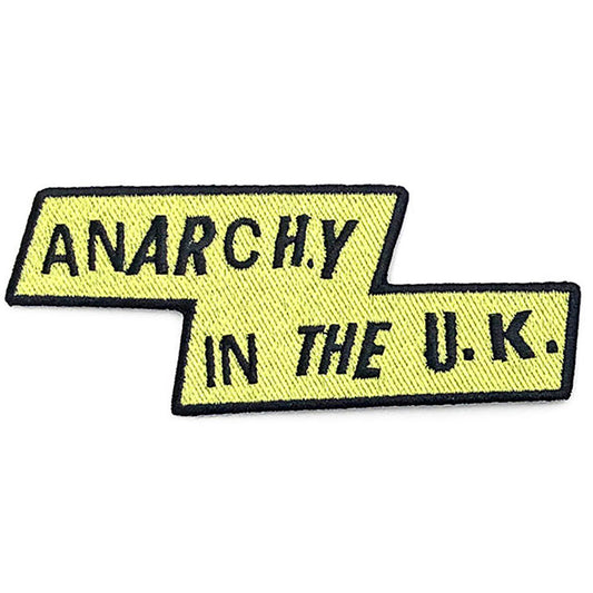 Sex Pistols Anarchy Woven Patch Front