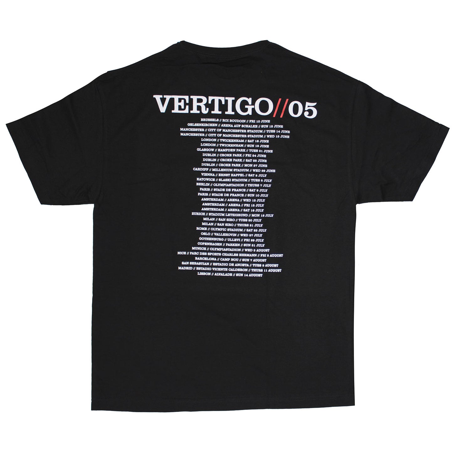 Vertigo Tour 2005 V Photo T-shirt