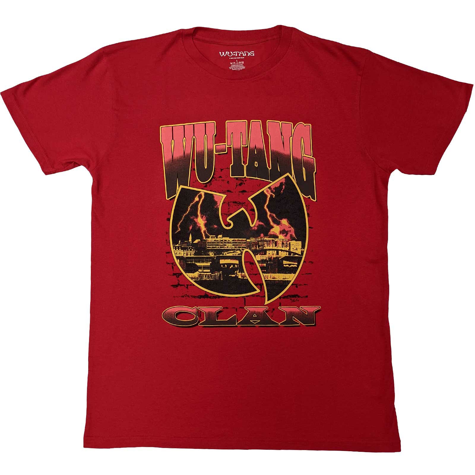 Wu Tang Clan Brick Wall T-shirt Front
