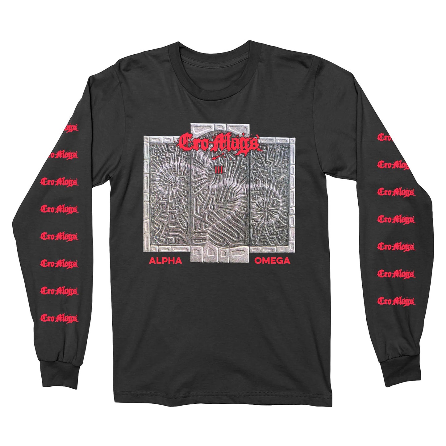 Cro-Mags Alpha Omega Long Sleeve Front