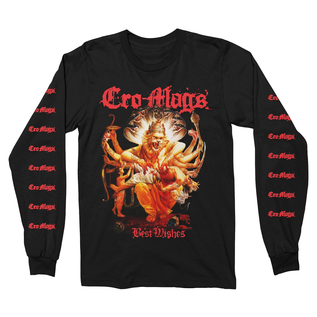 Cro-Mags Best Wishes Long Sleeve Front