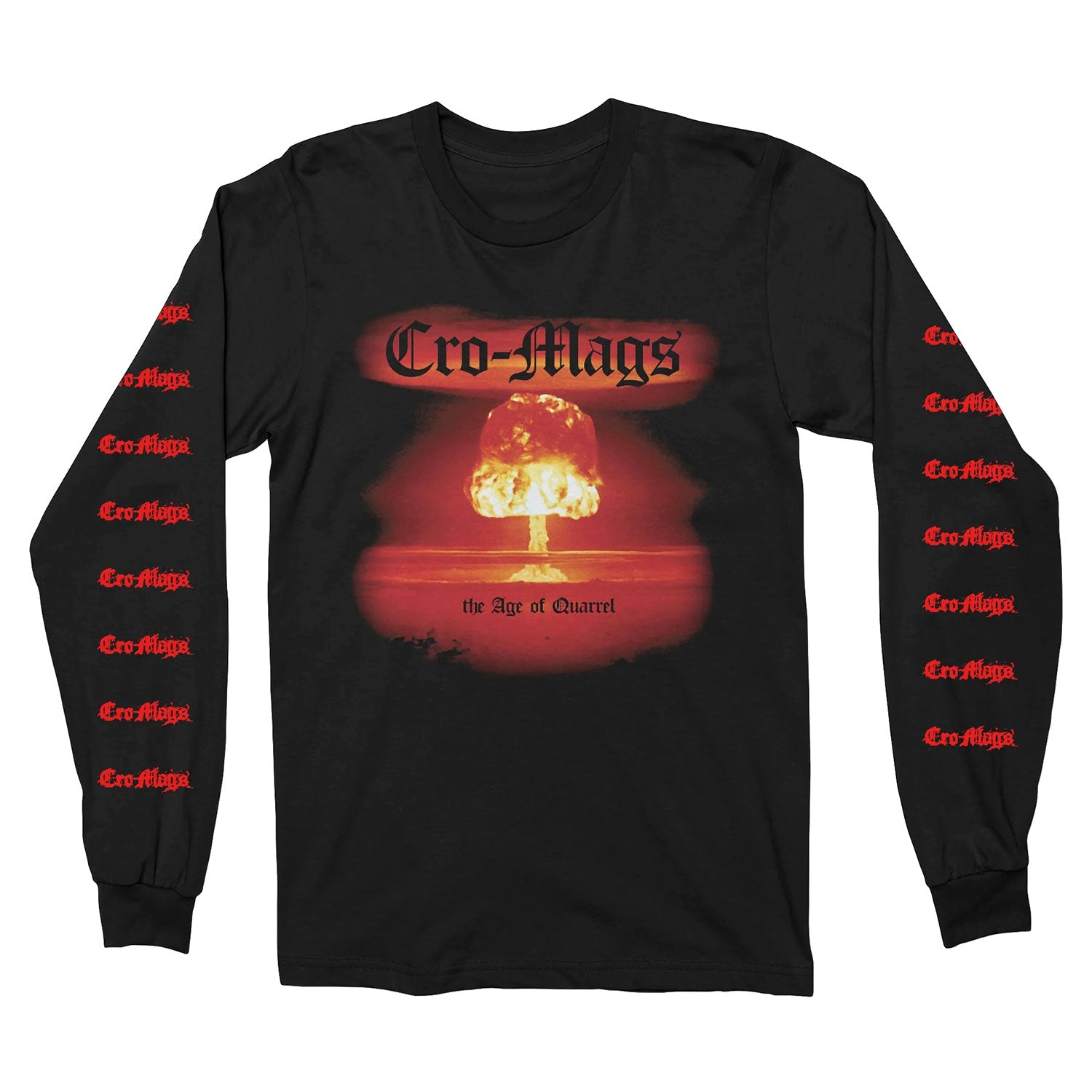 Cro-Mags The Age Of Quarrel Long Sleeve Front