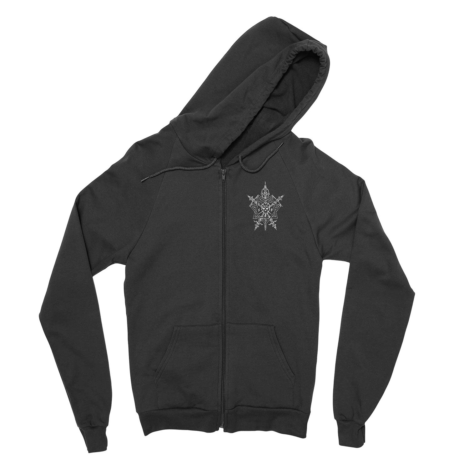 Apocalyptic Raids Zippered Hooded Sweatshirt