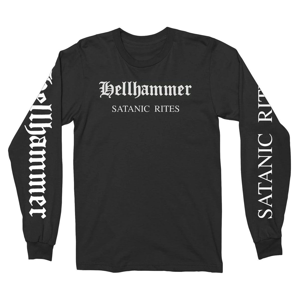 Hellhammer Satanic Rites Long Sleeve Front