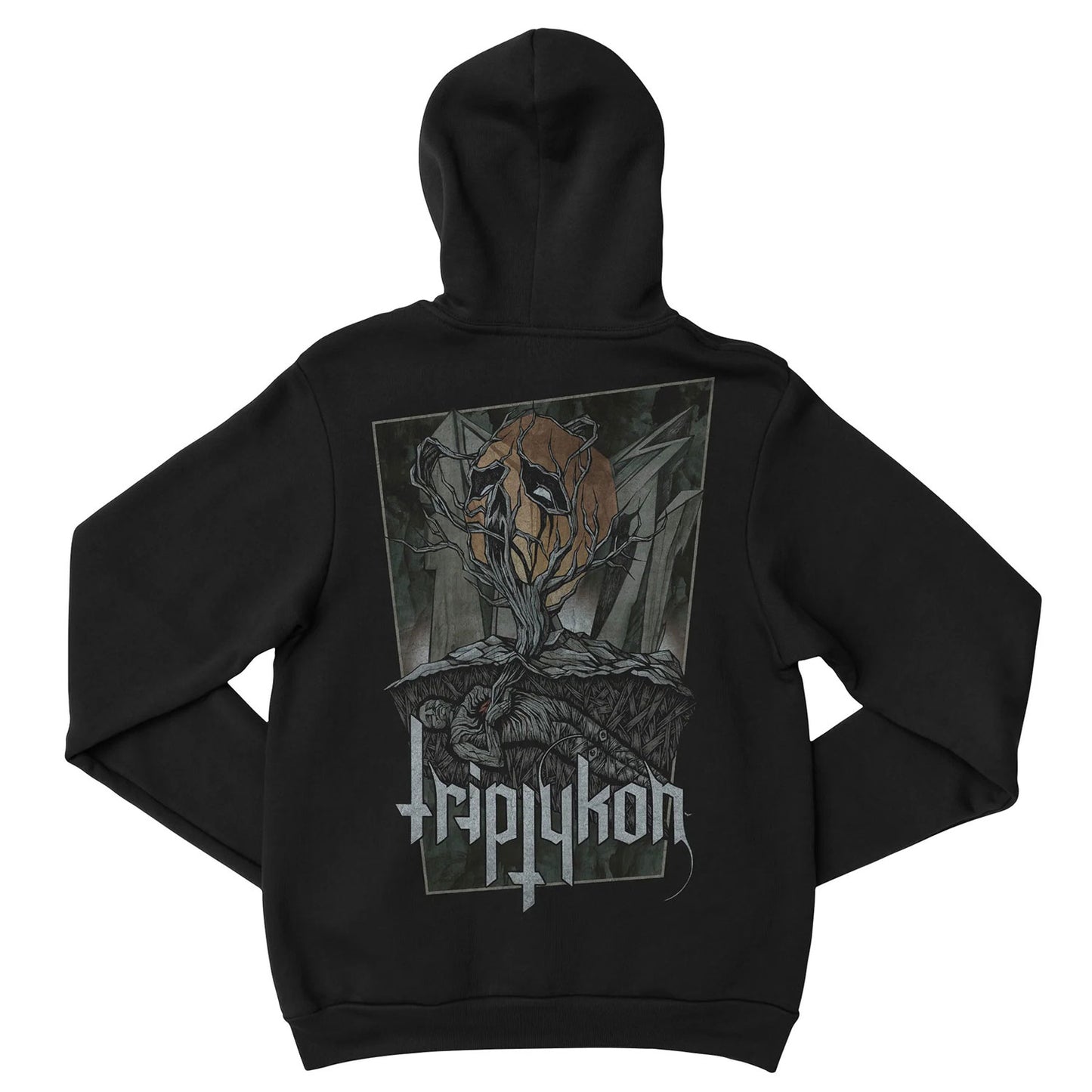 Triptykon Triptych Tree Hooded Sweatshirt Back