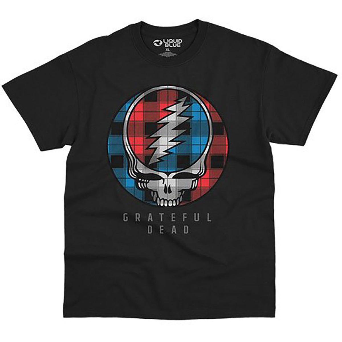 Grateful Dead Steal Your Plaid T-shirt Front