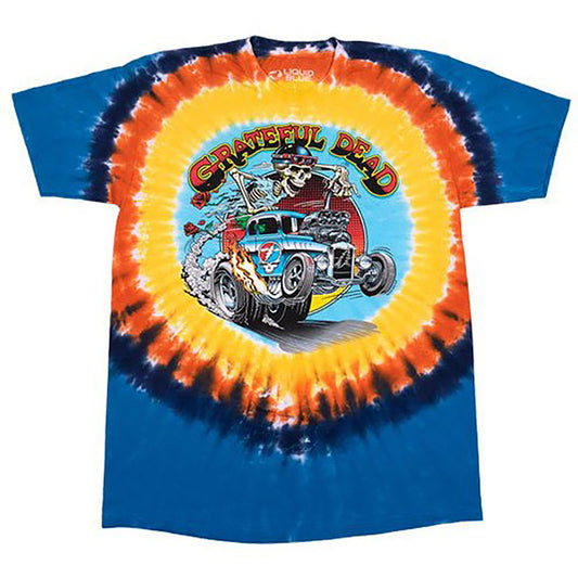 Grateful Dead Steal Your Hot Rod Tie Dye T-shirt Front