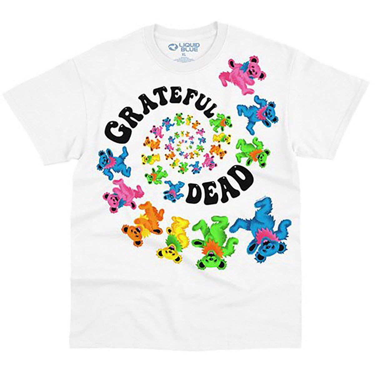 Grateful Dead Spiral Bears 3.0 T-shirt Front