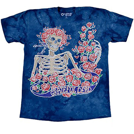 Grateful Dead Batik Bertha Tie Dye T-shirt Front