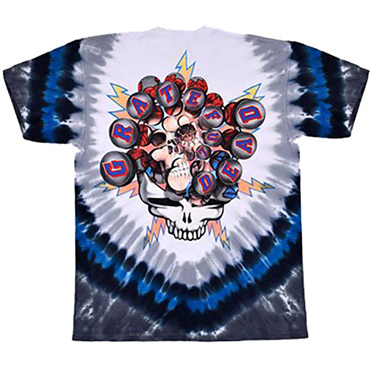Grateful Dead NY Strangers Tie Dye T-shirt Back