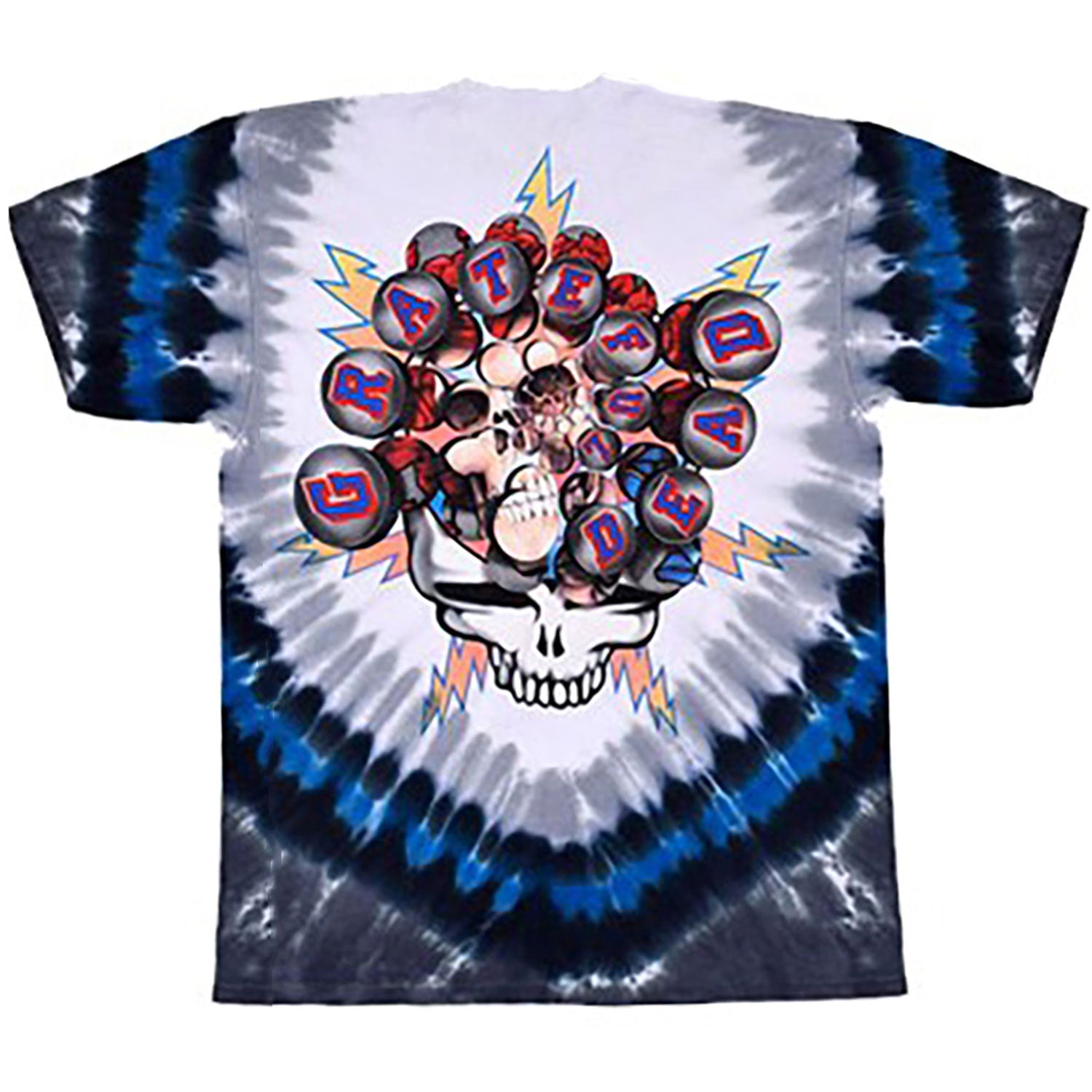 Grateful Dead NY Strangers Tie Dye T-shirt Back