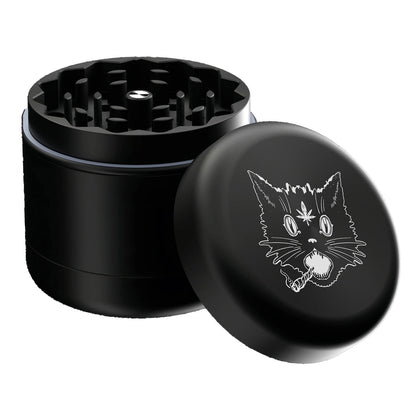 Blackcraft Cult Nine Lives 2" 4 Piece Grinder Grinder Front
