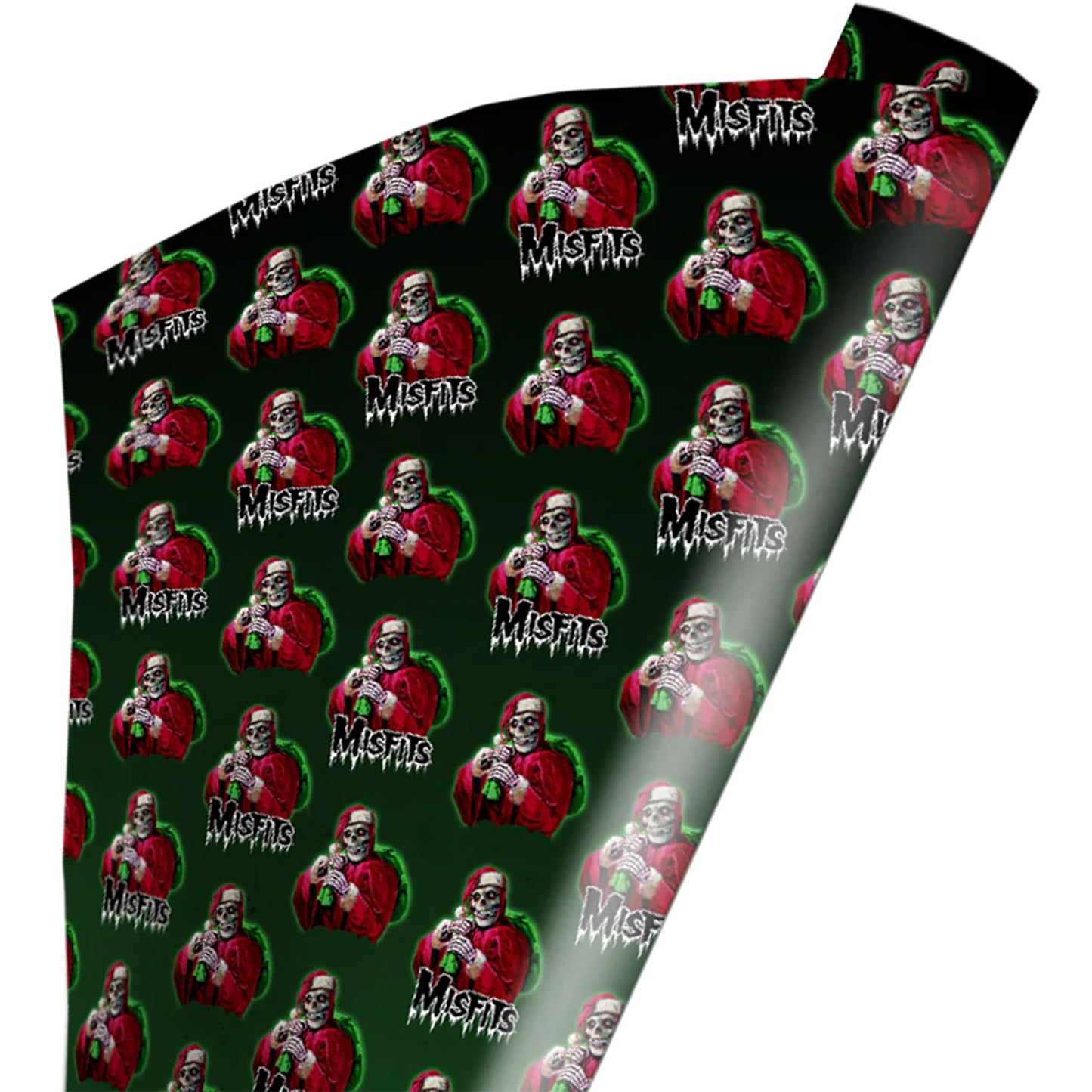 Misfits Crimson Cringle Wrapping Paper Domestic Poster