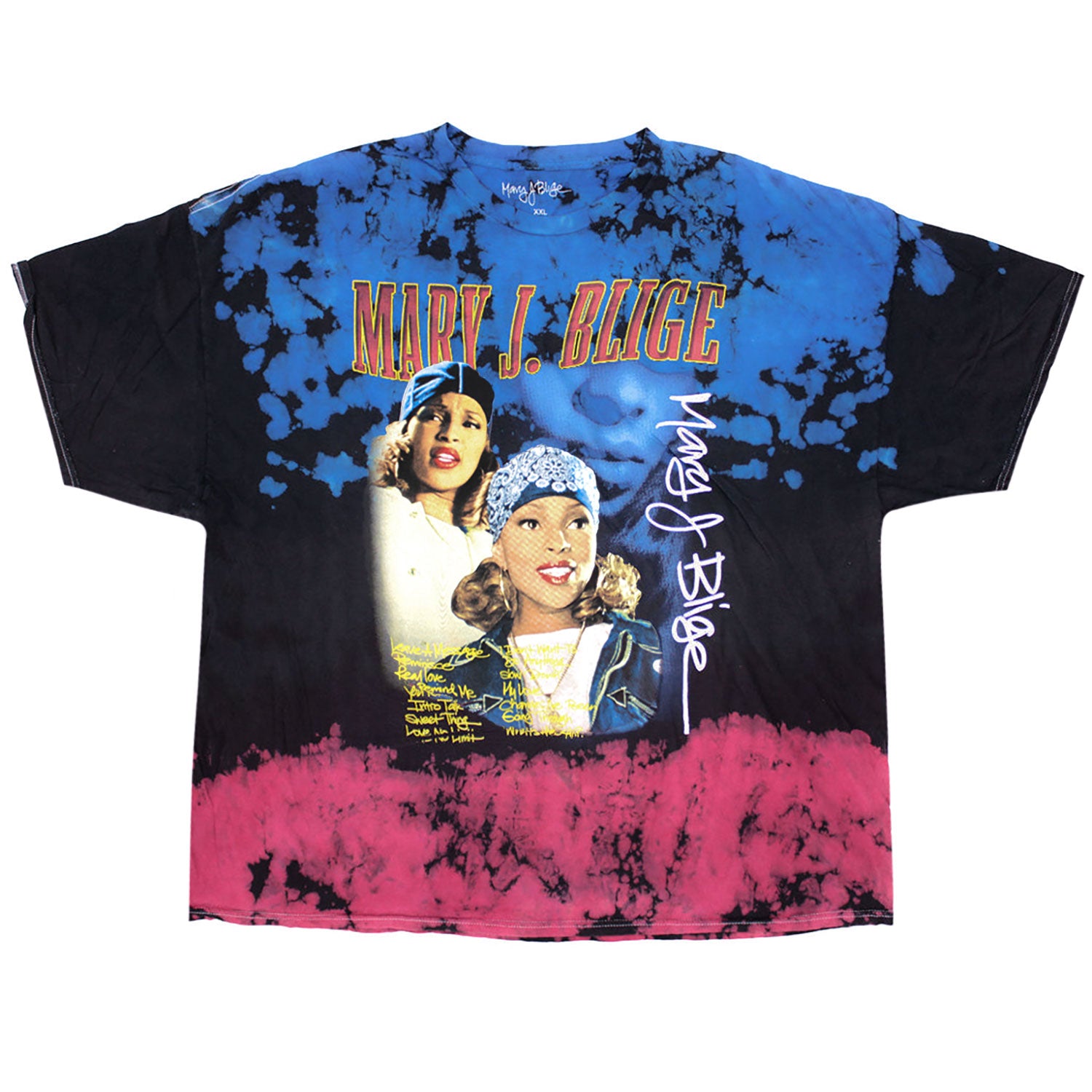 Faces Jumbo Print Tie Dye Tee Tie Dye T-shirt