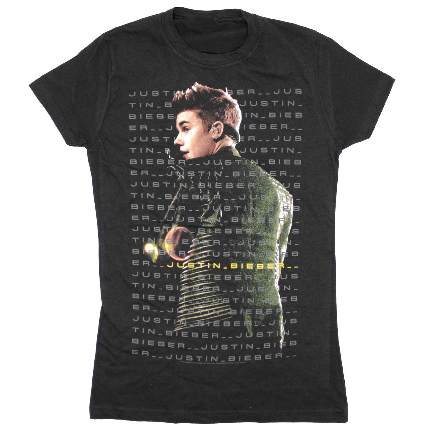 Multi Stacked Logos & Live Photo Junior Top